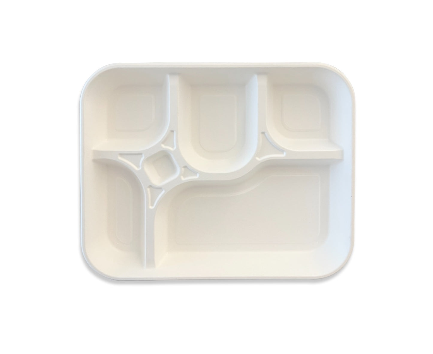 5 Compartment Meal Tray - Deep