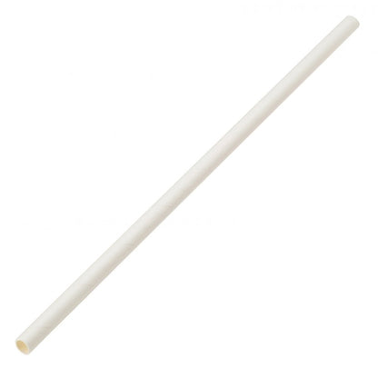 12 mm*200mm Paper Straws (White/Colour)